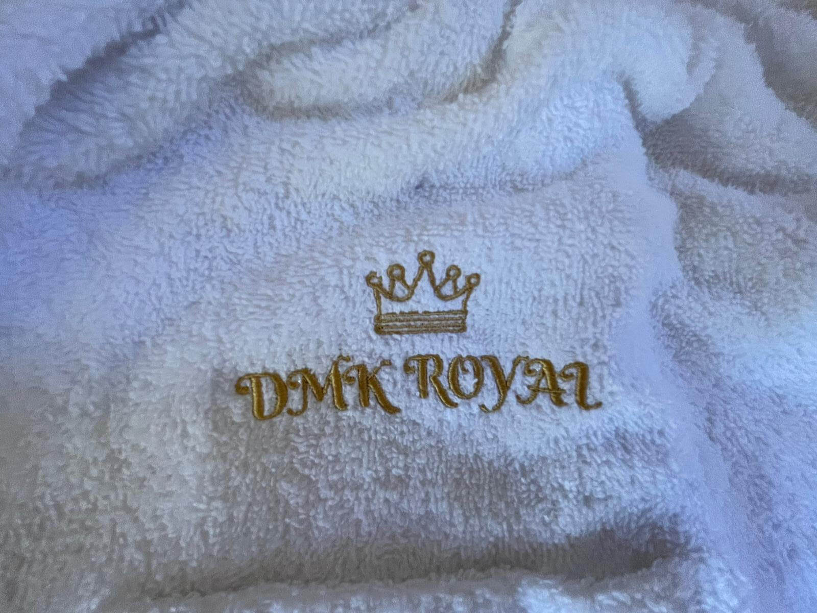 szlafrok premium DMK Royal złożony